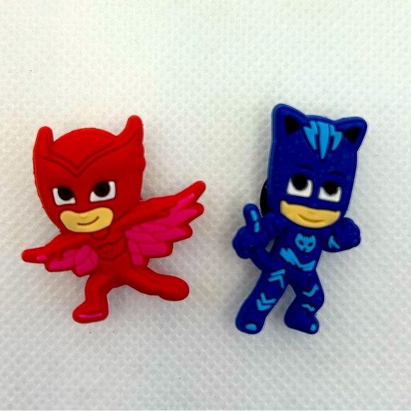 BOGO! Crocs Style Shoe Charms Jibbitz - PJ Masks 2 pc Set NEW - Picture 2 of 5